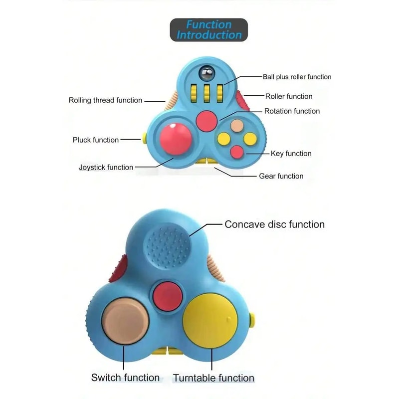 Fingertip Gyro Game Controller Stress Relief Toy 3