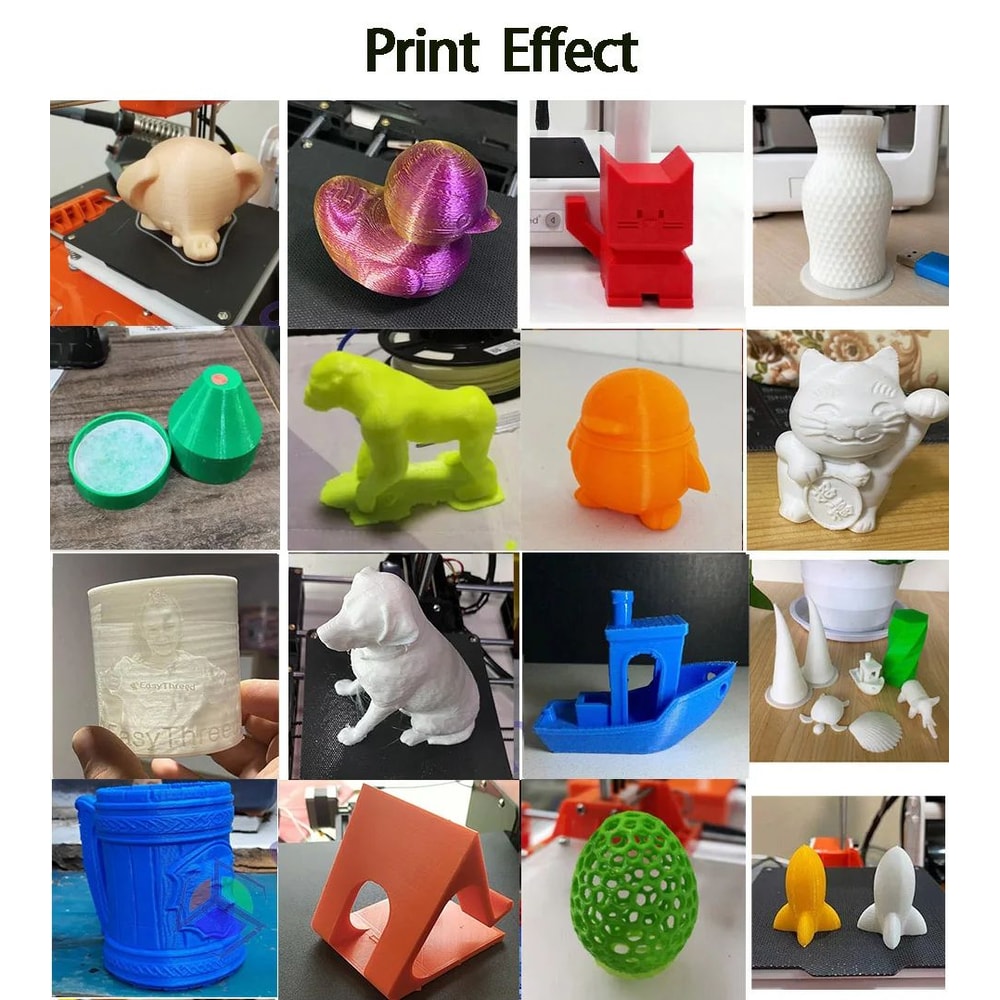 EasyThreed EntryLevel 3D Printer With Power Adapter 10