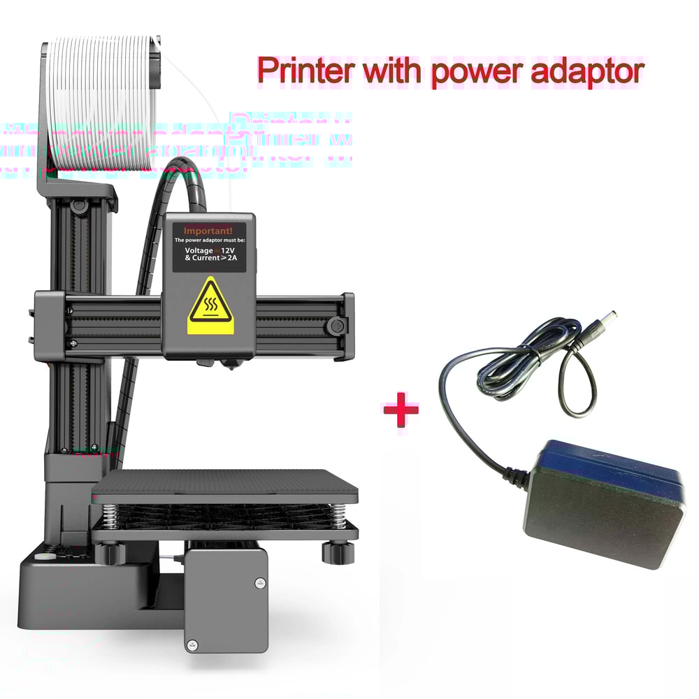 EasyThreed EntryLevel 3D Printer With Power Adapter 13