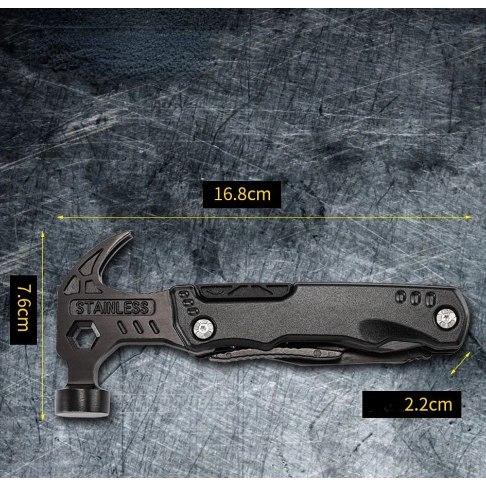 Outdoor MultiFunctional Folding Claw Hammer 6