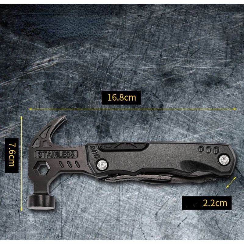 Outdoor MultiFunctional Folding Claw Hammer 6