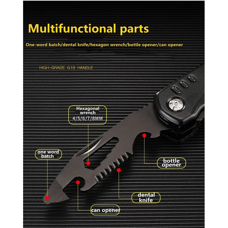 Outdoor MultiFunctional Folding Claw Hammer 11