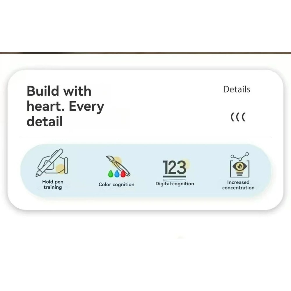 Magnetic Maze Walking Ball Early Education Puzzle 8