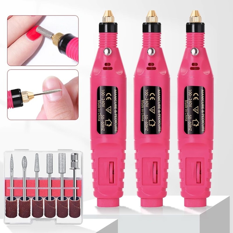 LULAA Electric Nail Drill Machine Set 5