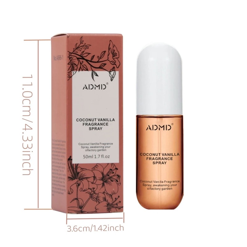 Set Of 2 Coconut Hair And Body Perfume Sprays 5