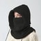 Unisex Winter Knit Balaclava Hood With Drawstring 6