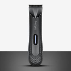 electric waterproof body and groin hair trimmer for men