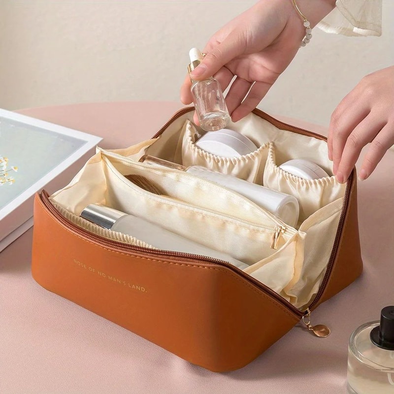 Luxury Makeup Organizer Toiletry Kit Bag 4