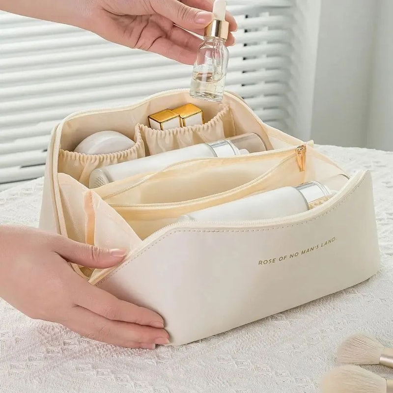 Luxury Makeup Organizer Toiletry Kit Bag 7