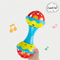 Toddler DoubleHeaded Hand Rattle Toy 0
