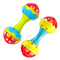Toddler DoubleHeaded Hand Rattle Toy 4