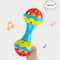 Toddler DoubleHeaded Hand Rattle Toy 5