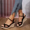 Womens WedgeHeeled Waterproof Platform Sandals 3
