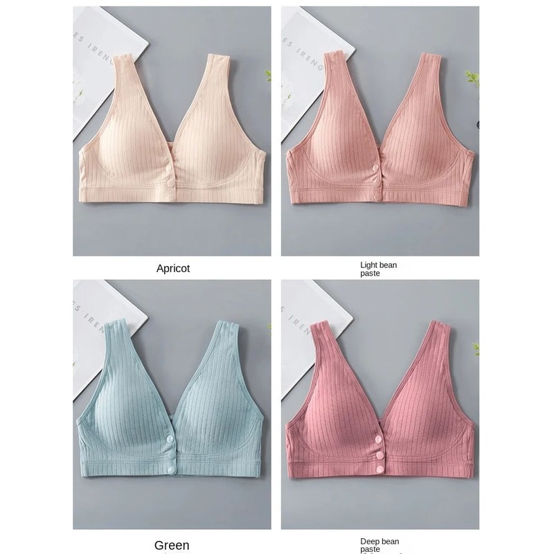 Pure Cotton Plus Size Nursing And Maternity Bra 3