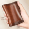Genuine Leather RFID Trifold Wallet For Men Organized Carry Privacy Protection 12