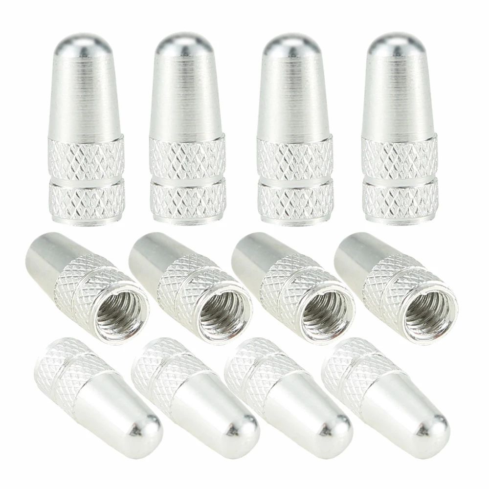 Aluminum Presta Valve Caps 4PCS For Road MTB Bike 4
