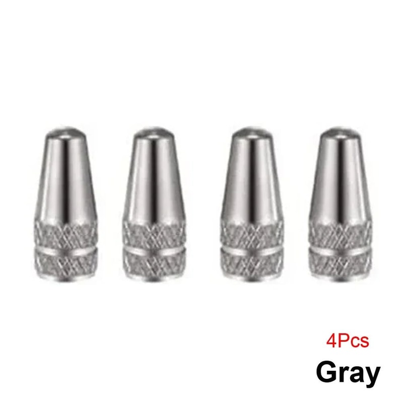 Aluminum Presta Valve Caps 4PCS For Road MTB Bike 8