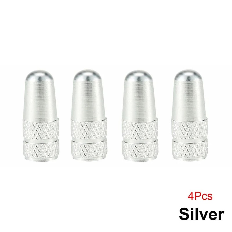 Aluminum Presta Valve Caps 4PCS For Road MTB Bike 12