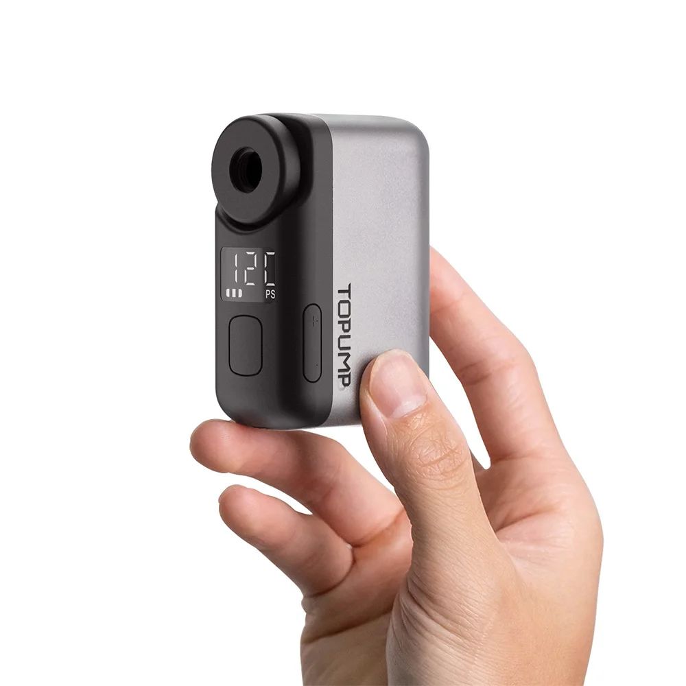 TOPUMP TB2 PRO Mini Electric Bike Pump 120PSI Portable Inflator 1