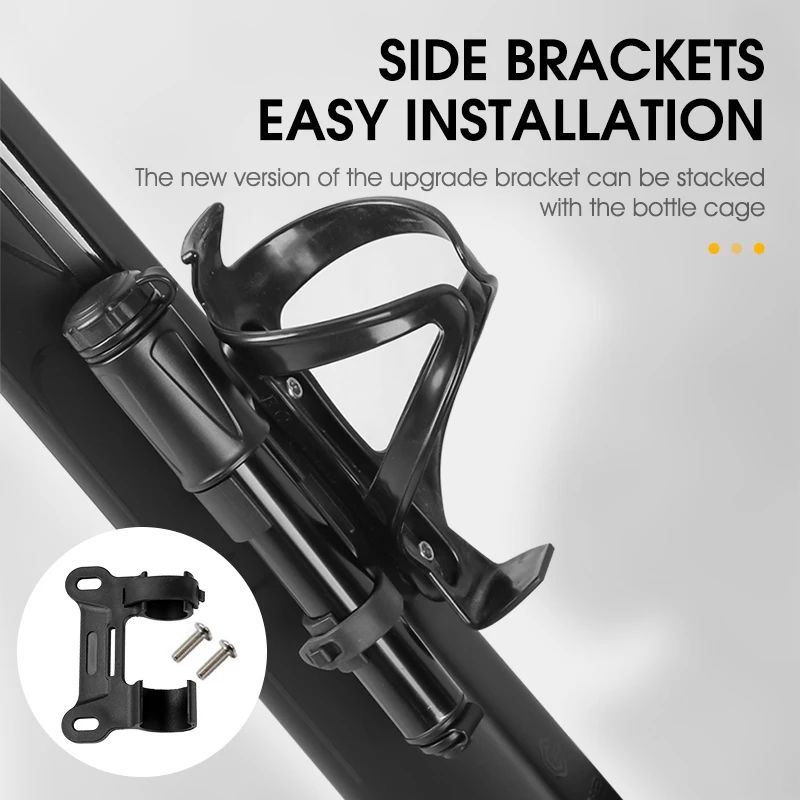 WEST BIKING Mini Bike Pump 100PSI Aluminum Alloy 2