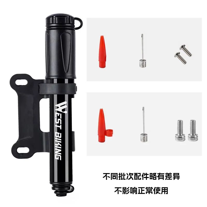WEST BIKING Mini Bike Pump 100PSI Aluminum Alloy 6