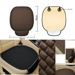 universal breathable linen car seat cover front seat protector