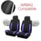 AUTO PLUS Universal Full Set Car Seat Covers For Most Vehicles 8