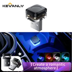 car usb led interior mood light plug and play