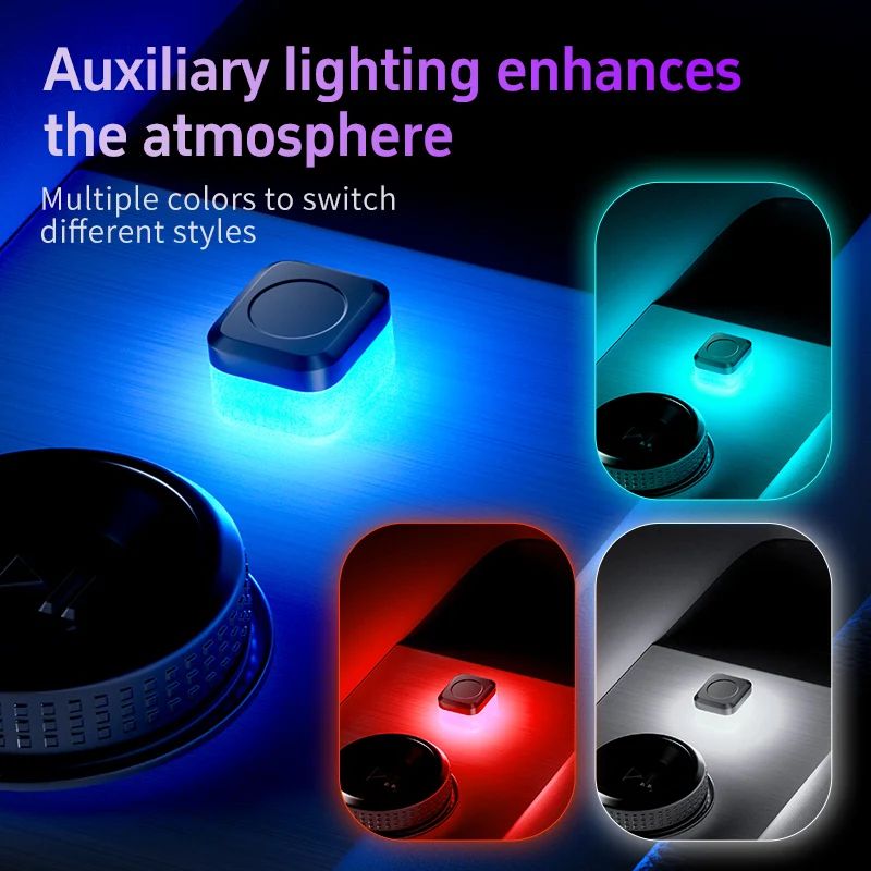Car USB LED Interior Mood Light Plug And Play 1