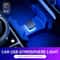 Car USB LED Interior Mood Light Plug And Play 8