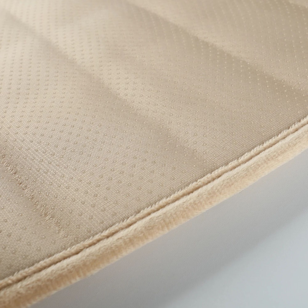 Plaid Embroidered Universal Car Seat Cushion With Storage Bag 2