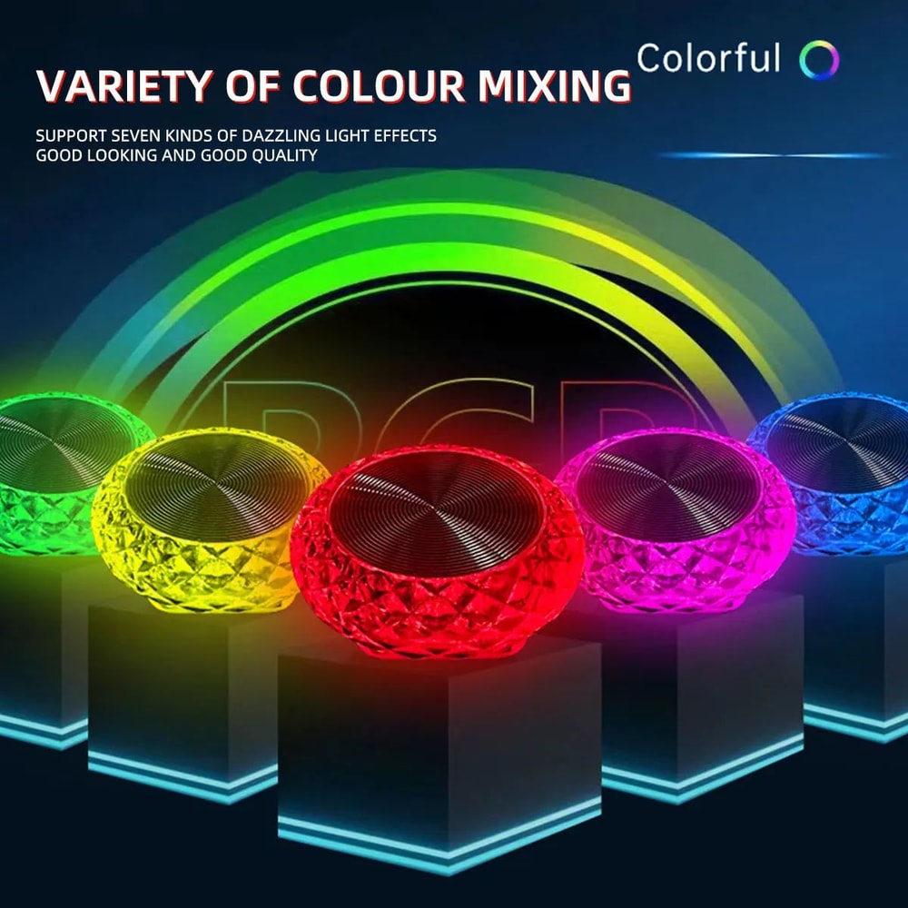 Mini USB LED Car Ambient Light Plug And Play 1