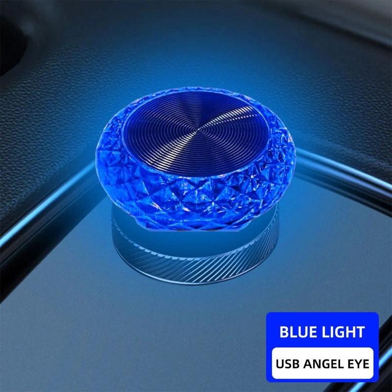 Mini USB LED Car Ambient Light Plug And Play 9