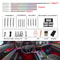 RGB LED Car Ambient Lights 6 10 14 18in1 Interior Atmosphere Lamp Kit 0