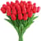 10Pcs Realistic Artificial Tulip Flowers For Home Decor 20