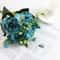 Silk Peony And Rose Artificial Flower Bouquet For Decor 14