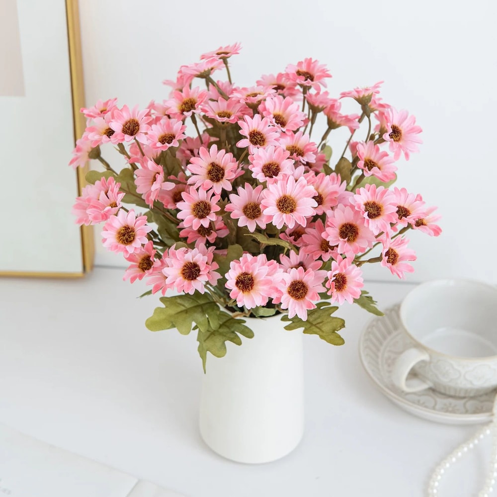 Artificial Daisy Flower Bouquet For Wedding And Home Decor 3