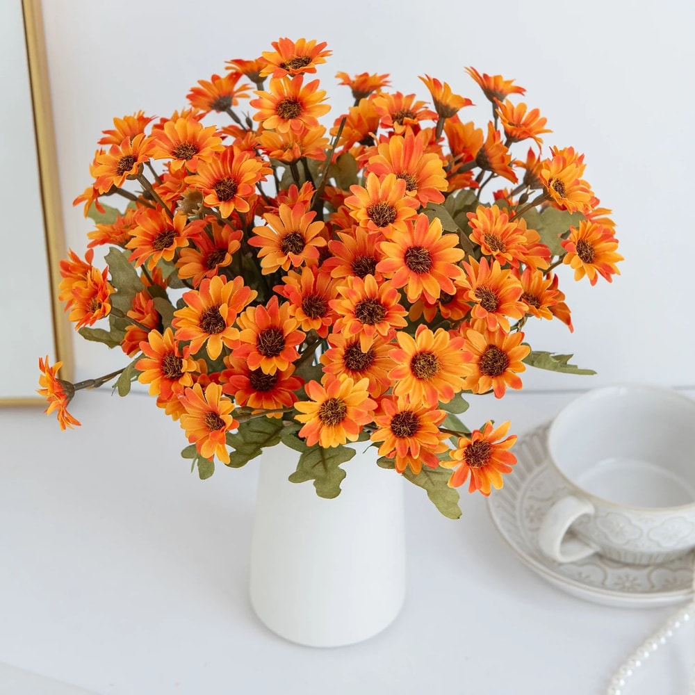 Artificial Daisy Flower Bouquet For Wedding And Home Decor 4