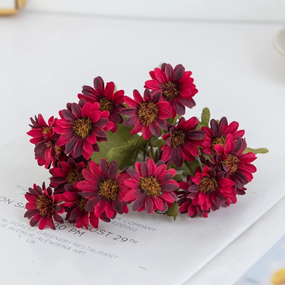 Artificial Daisy Flower Bouquet For Wedding And Home Decor 10