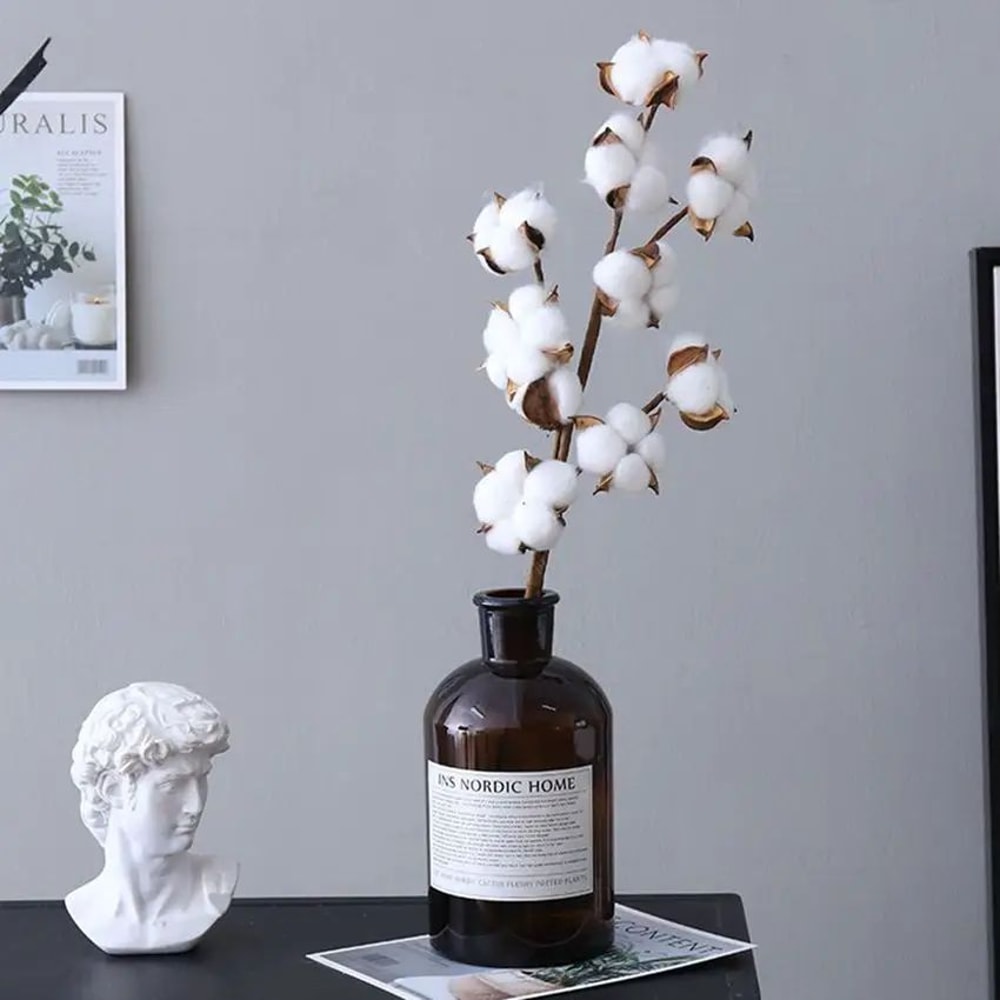 Artificial Cotton Floral Spray Garland For Decor 5