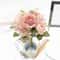 Artificial Rose And Peony Flower Bouquet For Wedding And Home Decor 2