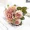 Artificial Rose And Peony Flower Bouquet For Wedding And Home Decor 6