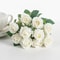Artificial Silk White Rose Bundle 10 Heads For Wedding And Home Decor 9