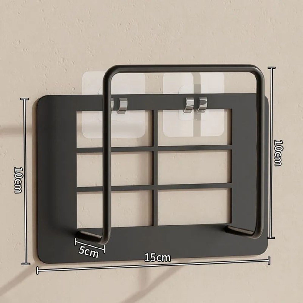 Wall Mount Router Stand Rack With Cable Management 9