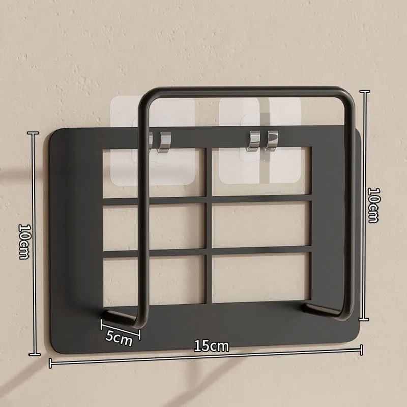 Wall Mount Router Stand Rack With Cable Management 9