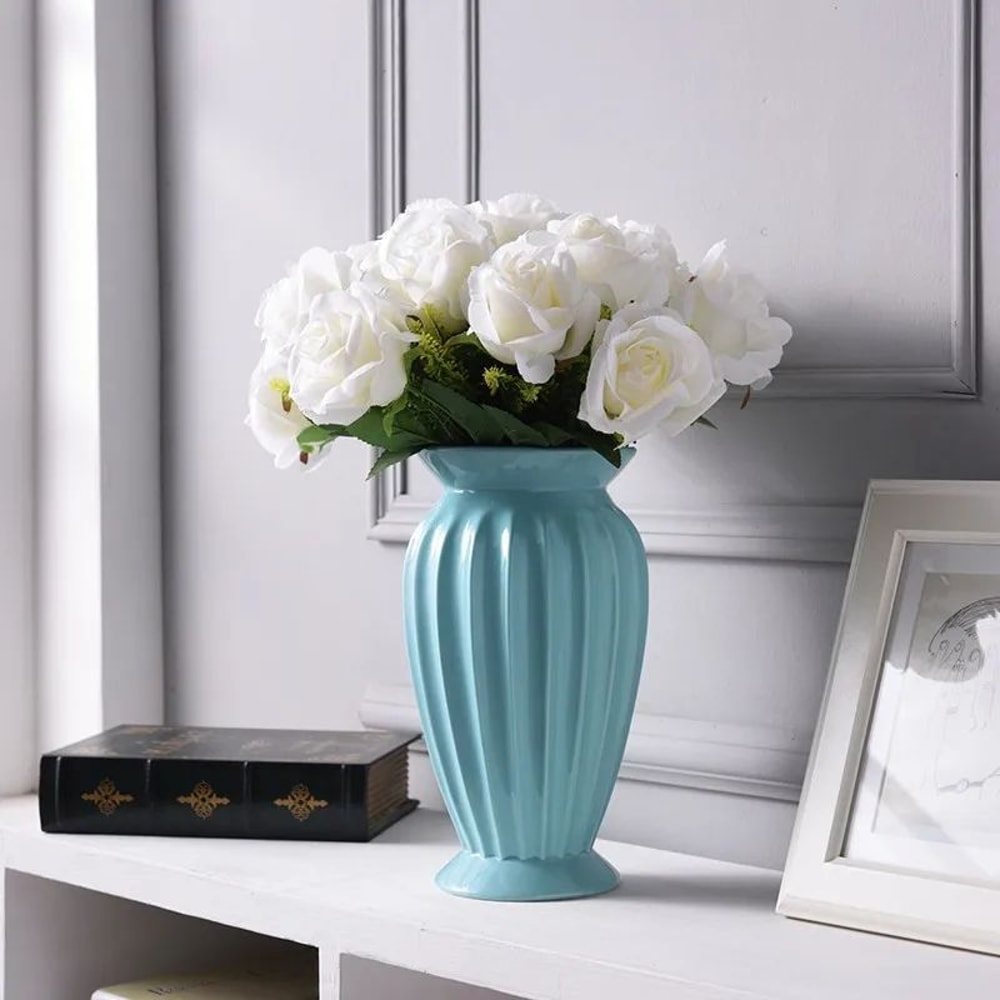 Modern Minimalist Europe Style Ceramic Flower Vase 1