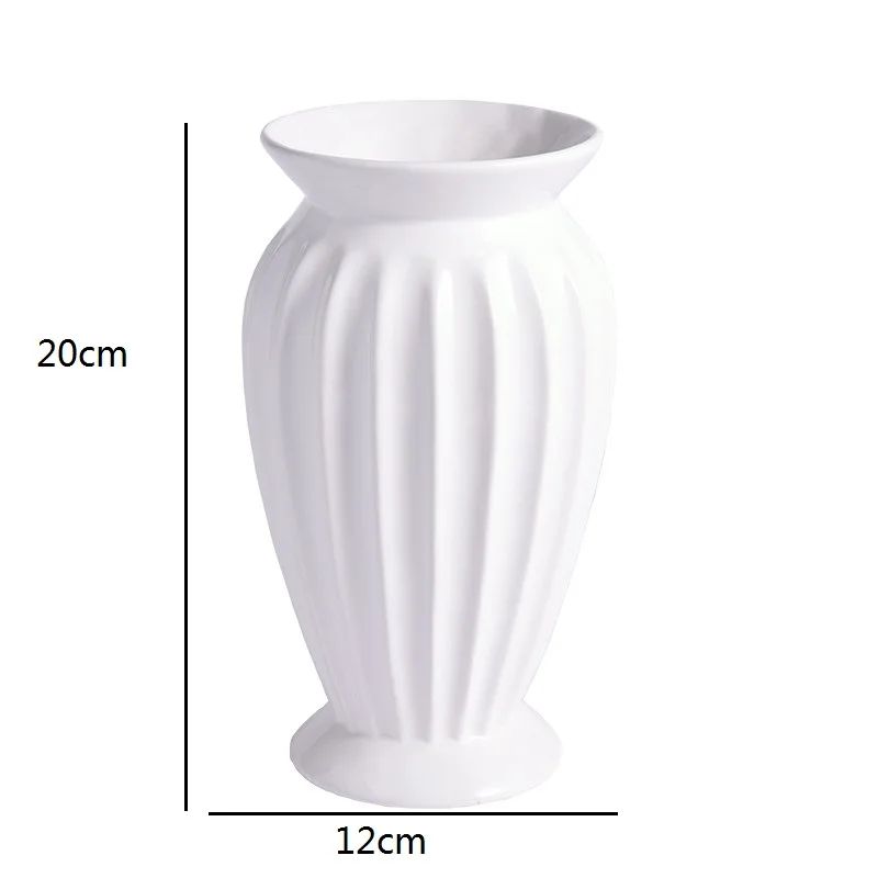Modern Minimalist Europe Style Ceramic Flower Vase 5