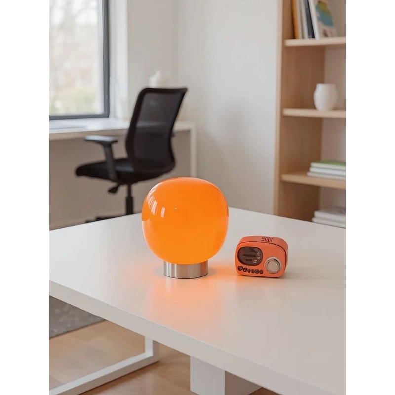 Macaron Glass Table Lamp With Trichromatic Dimming 2