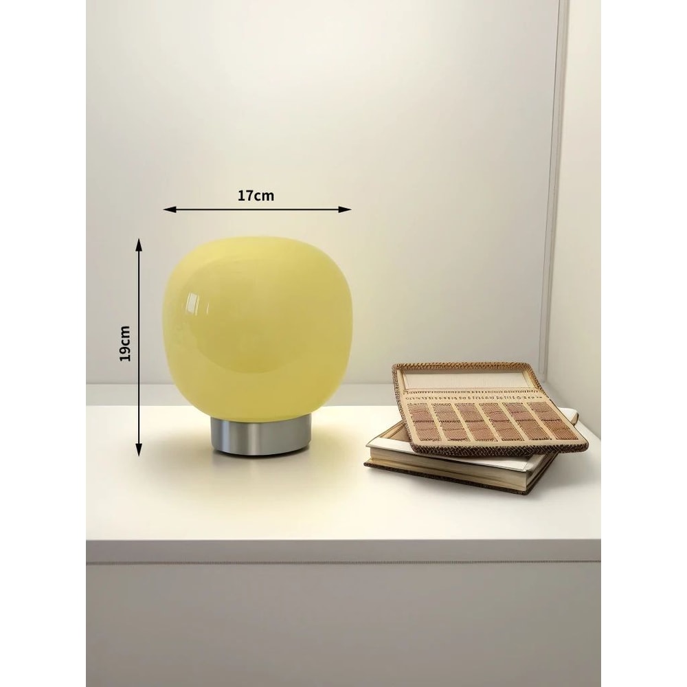 Macaron Glass Table Lamp With Trichromatic Dimming 17