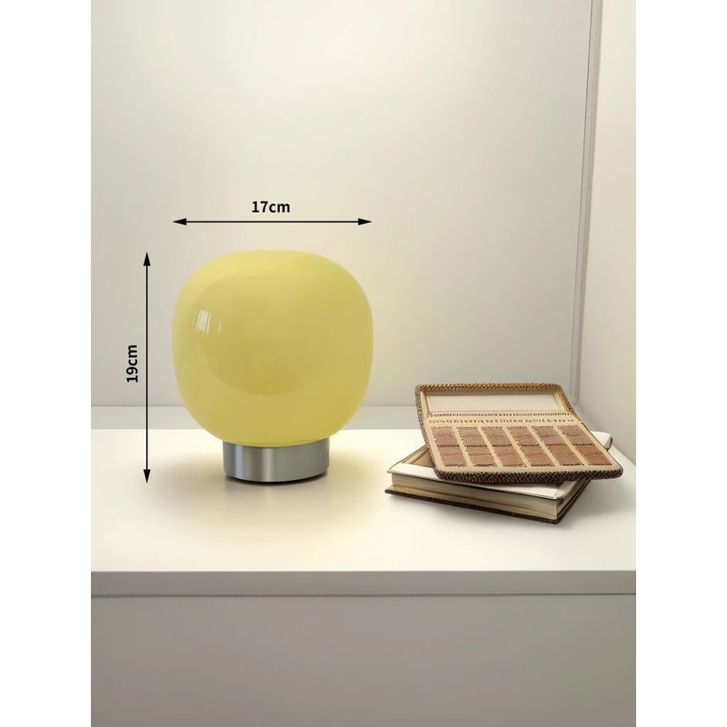 Macaron Glass Table Lamp With Trichromatic Dimming 17